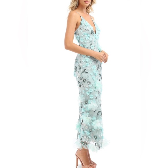 NWT HELSI Norah sequin embellished Midi Wedding Guest/cocktail XS - Picture 3 of 7